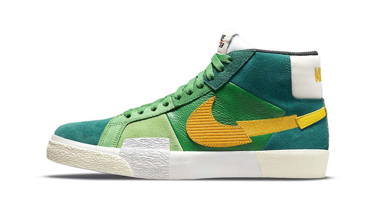 Miss-Match Jadi Konsep Nike SB Blazer Mid Terbaru